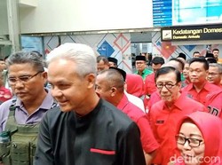 Tiba di Medan, Ganjar Pranowo Diteriaki Presiden