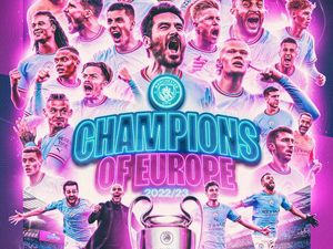 Momen Man City Juara Liga Champions!