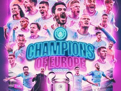 Momen Man City Juara Liga Champions!