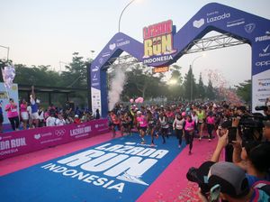 Ribuan Pelari Ramaikan Lazada Run 2023 di ICE BSD