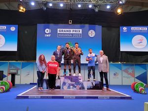 Ricko Saputra Kantongi 2 Emas saat Kualifikasi Olimpiade di Kuba Ricko Saputra Kantongi 2 Emas saat Kualifikasi Olimpiade di Kuba