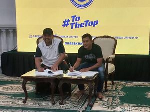 Perkenalkan Samsul Arif, Gresik United Optimistis Promosi ke Liga 1