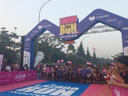 Hampir 8.000 Pelari Meriahkan Lazada Run di ICE BSD, Ada dari Kenya