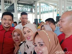 Walkot Bobby-Bupati Taput Ikut Sambut Kedatangan Ganjar di Medan