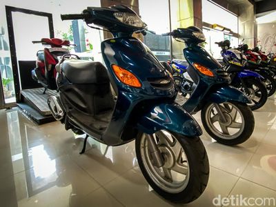 Potret Motor Matik 2 Tak Jadul Dijual di Dealer Yamaha, Harganya Bikin Penasaran