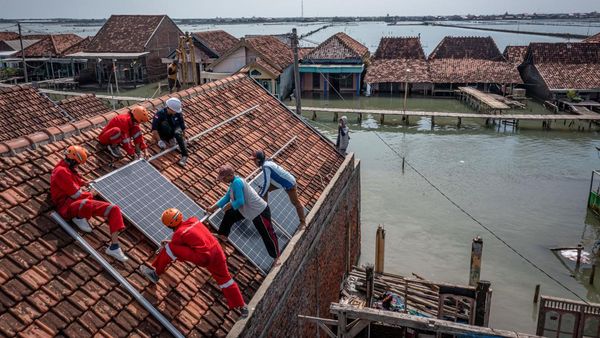 Anti Token, Pompa Air di Dukuh Ini Beroperasi Pakai Listrik Atap