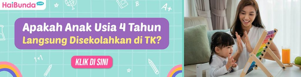 Banner Usia 4 Tahun Masuk TK