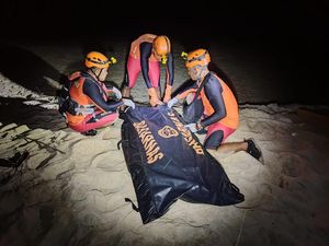 Tiga WNA Tergulung Ombak di Pantai Nunggalan, Satu Tewas