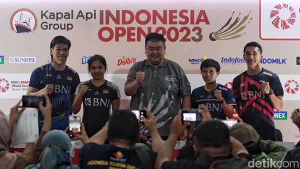 Diikuti 268 Atlet, Indonesia Open 2023 Siap Digelar