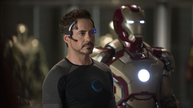 Cuplikan adegan di Iron Man 3.
