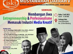 Sandiaga Uno Akan Hadiri Musda ISKI Jabar Kelima di Bandung