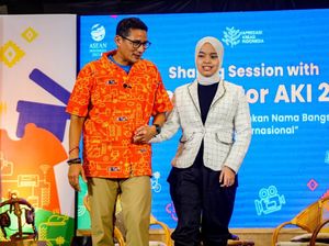 Sandiaga Acungi Jempol Prestasi Putri Ariani, Pede Muncul Talenta Lain