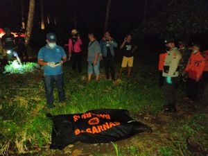 Mayat Pria Tanpa Identitas Ditemukan Mengapung di DAS Tondano Minahasa Utara