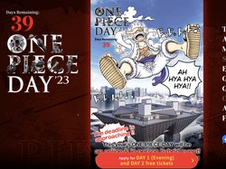 Gear ke-5 Luffy Jadi Sorotan di Promosi One Piece Day 2023