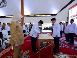 Mujiono Resmi Pimpin PMI Banyuwangi 2023-2028