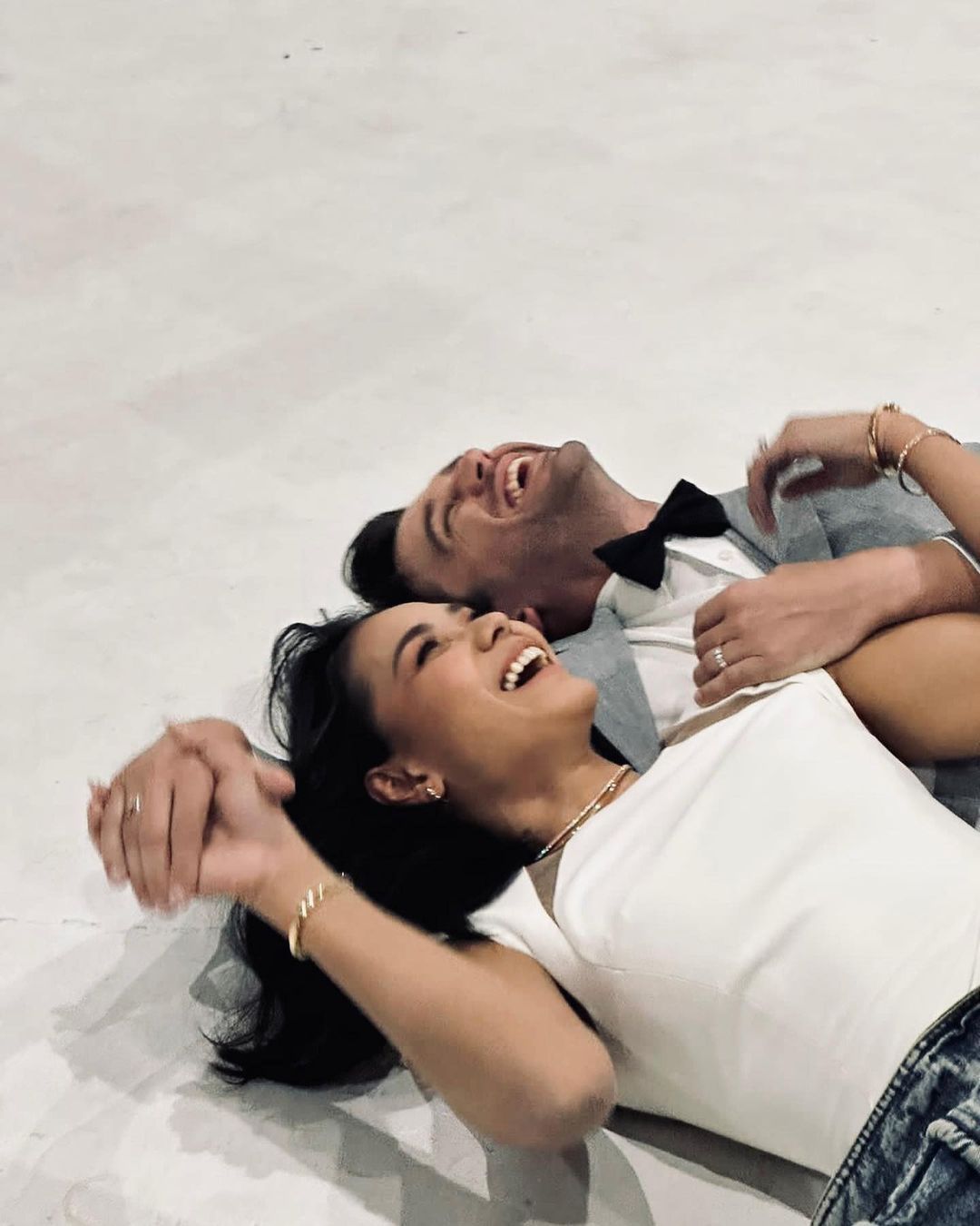 Perjalanan cinta Adinia Wirasti dan Michael Wahr