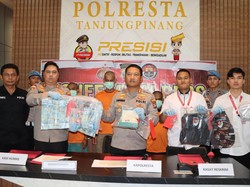 3 Pembobol Ruko di Tanjungpinang Ditangkap Saat Pesta Sabu di Hotel