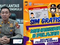 Pelajar dan Mahasiswa Bengkulu Bisa Dapat SIM Gratis! Ini Syaratnya