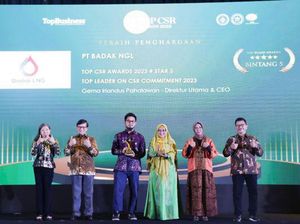 Badak LNG Pertahankan Penghargaan Tertinggi di Ajang TOP CSR Awards 2023