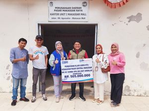 BRI Insurance Bantu Klaim Asuransi Kerusakan Tempat Usaha UMKM Makassar