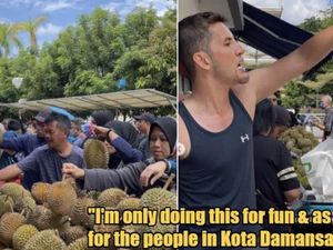 Bukan Gimmick! Artis Malaysia Jual Durian Rp 16 Ribu untuk Amal Bukan Gimmick! Artis Malaysia Jual Durian Rp 16 Ribu untuk Amal