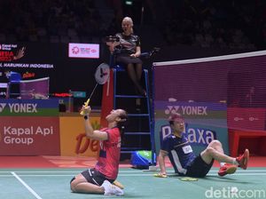 Ekspresi Rehan/Lisa Usai Menang Dramatis Atas Ganda Malaysia