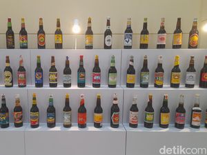 Keren! Koleksi 150 Kecap Botol Nusantara Dipamerkan di Unpad Sumedang