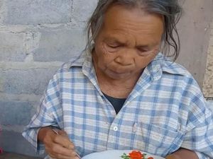 Mbah Landep Jual Temulawak demi Anak-anaknya Disabilitasnya, Mari Bantu