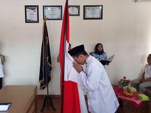 Saat Napiter Eks Anggota JAD  Ikrar Setia ke NKRI di Lapas Ngawi