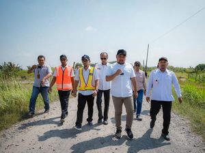 Dukung Ketahanan Pangan, Pemkab Gresik Rekontruksi Infrastruktur Jalan