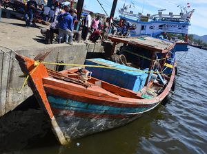 Pakai Bahan Peledak, Kapal Nelayan Ini Ditangkap