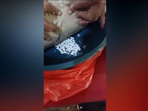 Pasutri Selundupkan Pil Koplo di Bungkusan Nasi ke Dalam Lapas Lumajang Pasutri Selundupkan Pil Koplo di Bungkusan Nasi ke Dalam Lapas Lumajang