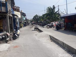 Miris... Proyek Jalan di Muara Baru Era Ahok Ini Mangkrak Bertahun-tahun