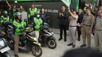 Resmikan Shelter Palmerah, Gojek-Pemprov DKI Dorong Integrasi Transportasi