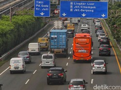 Lalin di Sejumlah Titik Tol Arah Jakarta Lancar Pagi Jelang Siang Ini