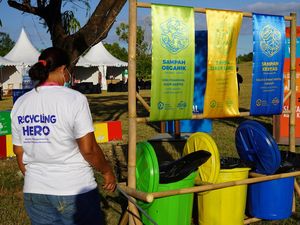 Mahija Jadi Mitra Pengelolaan Sampah di Kura Kura Bali Jazz Festival