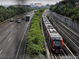 Segini Ongkos Ngantor di Sudirman Naik LRT Jabodebek dari Bekasi dan Cibubur