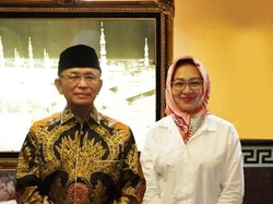 Sowan ke Eks Bupati Serang, Airin Bahas Pengembangan Wisata Religi Banten