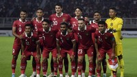 Timnas Indonesia duduk di peringkat 146 pada rangking FIFA. Indonesia masih kalah dari Filipina (140), Malaysia (130), dan Thailand (113) (ANTARA Foto)