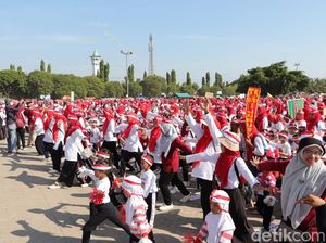 Gerak dan Lagu 17.891 Anak PAUD di Ponorogo Pecahkan Rekor MURI