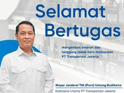 Eks Pangdam Jaya Untung Budiharto Jadi Komisaris Utama TransJakarta