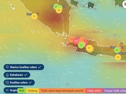 5 Kota Paling Berpolusi di Jawa Barat Pagi Ini
