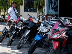 5 Motor Curian Disita Polres Aceh Utara, Pemilik Diminta Ambil Balik