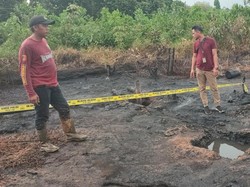 2 Pria Disambar Api Sumur Minyak Ilegal di Muba, 1 Tewas