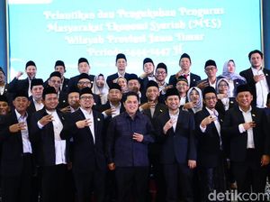 Wagub Emil Dilantik Jadi Ketum MES Jatim Oleh Erick Thohir