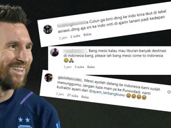 Dikabarkan Absen Lawan Timnas, Akun IG Messi Diserbu Komen Netizen +62