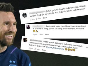 Dikabarkan Absen Lawan Timnas, Akun IG Messi Diserbu Komen Netizen +62 Dikabarkan Absen Lawan Timnas, Akun IG Messi Diserbu Komen Netizen +62