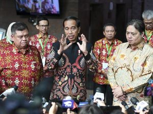 Momen Jokowi Hadiri Pembukaan Rakornas Wasin 2023