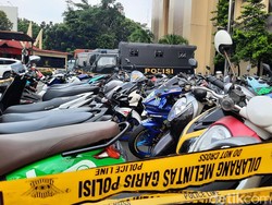 309 Motor Terjaring Razia Balap Liar JLNT Casablanca, Jaksel