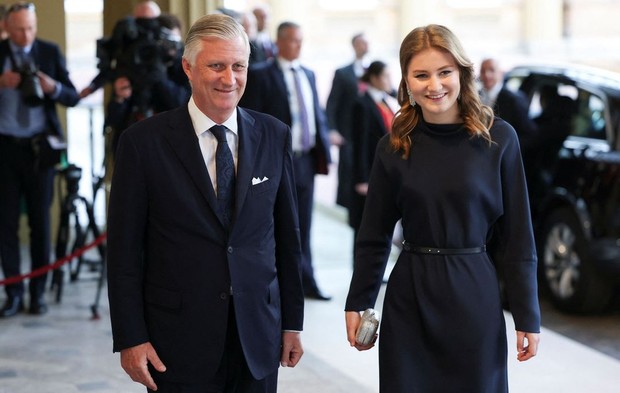 Raja Philippe dan Putri Elisabeth/ Foto: instagram.com/belgianroyalpalace Raja Philippe dan Putri Elisabeth dari Belgia